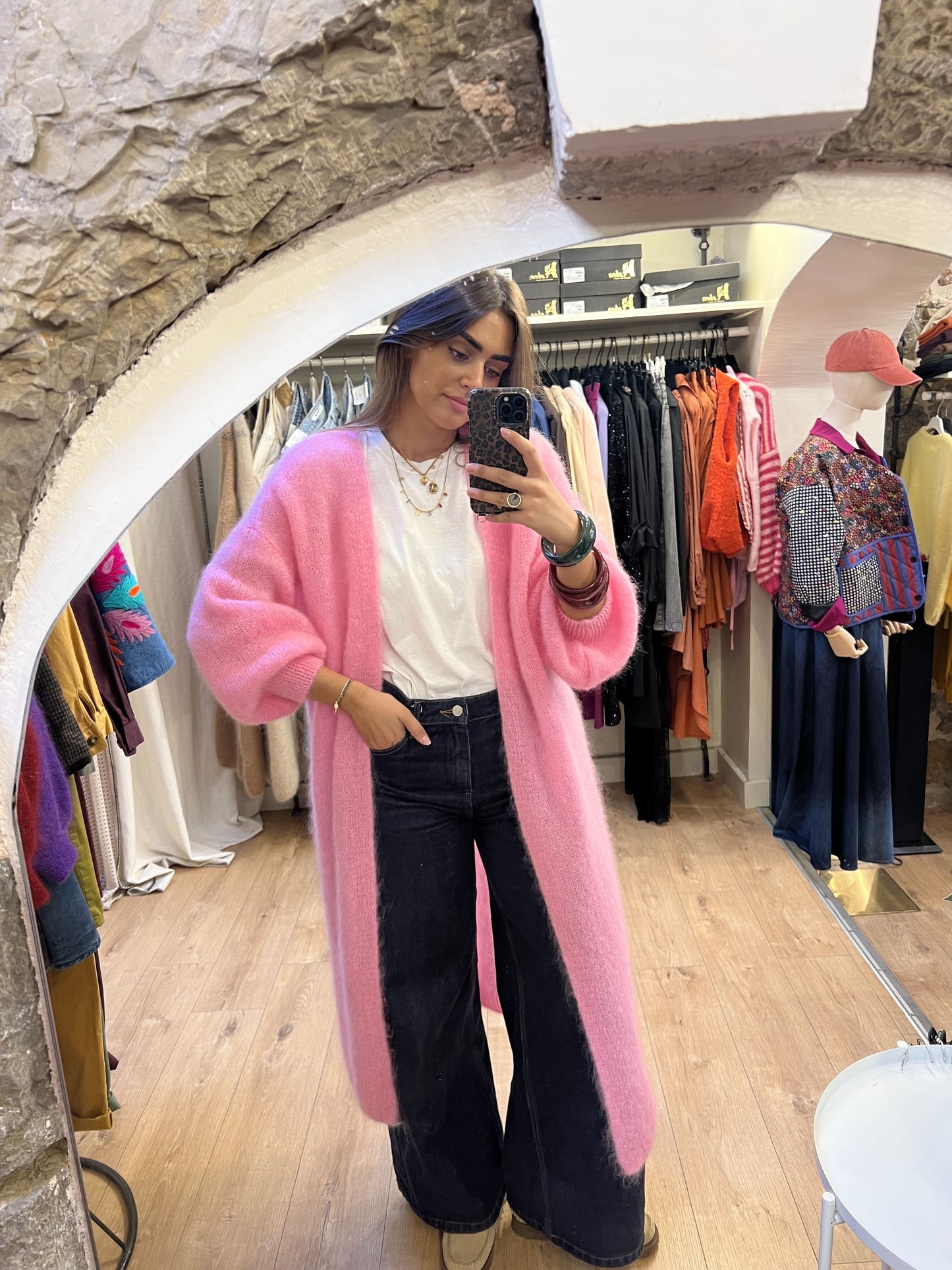 Gilet mohair "Clèo"