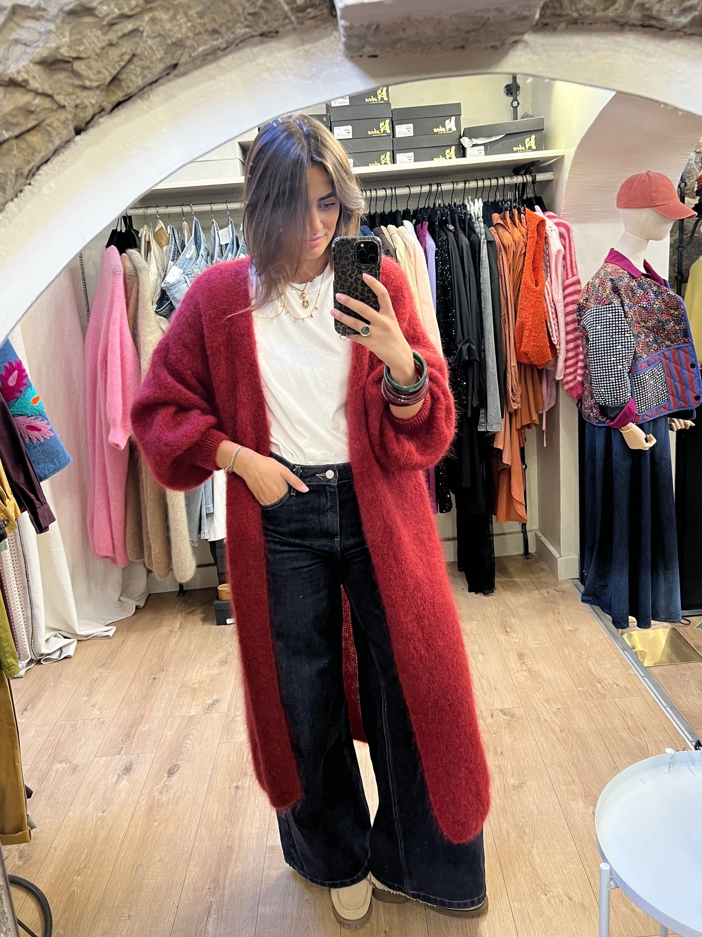 Gilet mohair "Clèo"