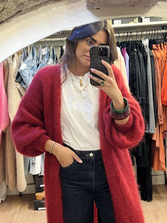 Gilet mohair "Clèo"