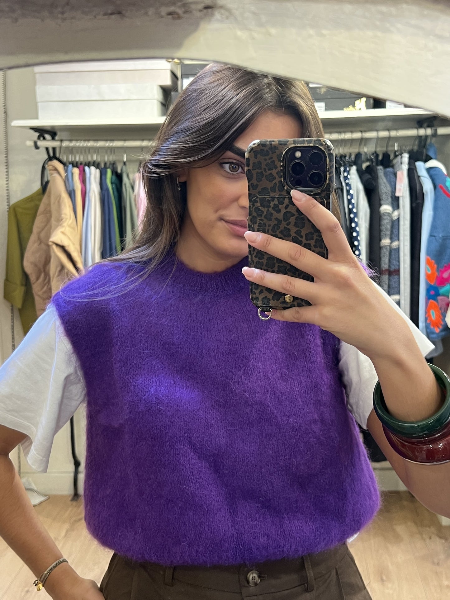 Pull mohair "Léna"