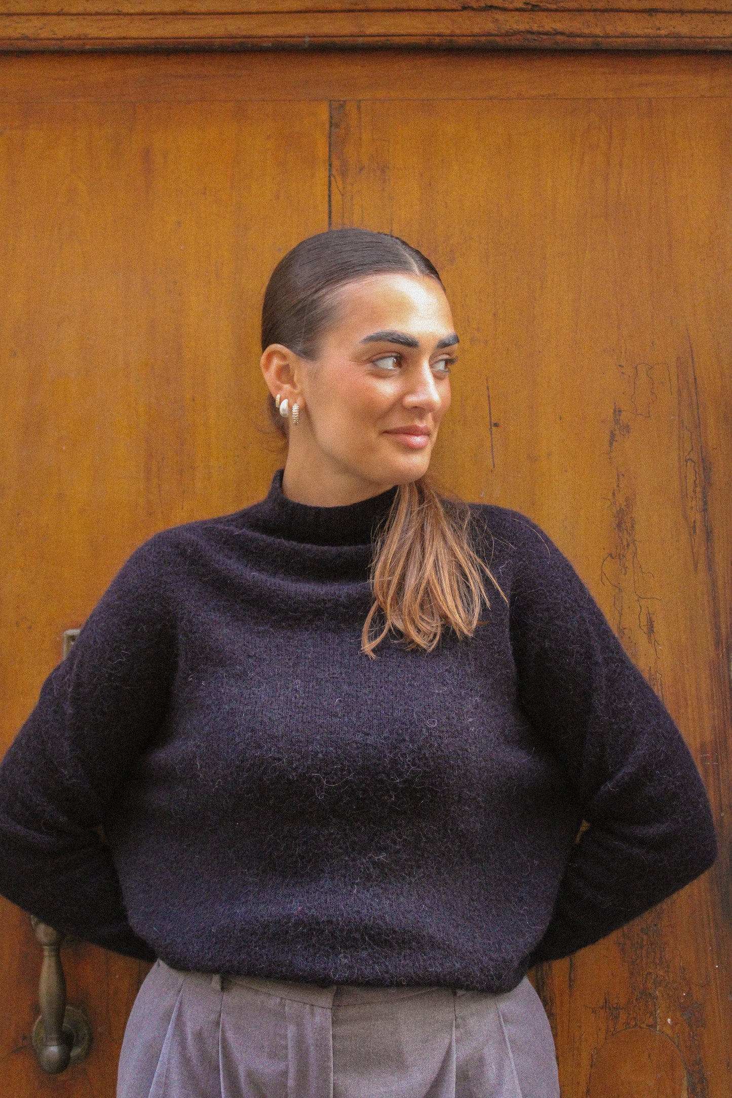 Pull Leslie col montant