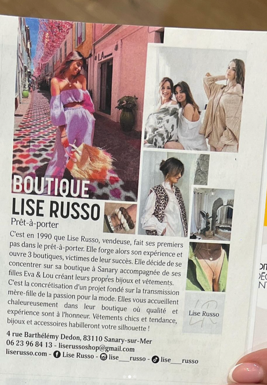 Lise Russo - Elle Magazine