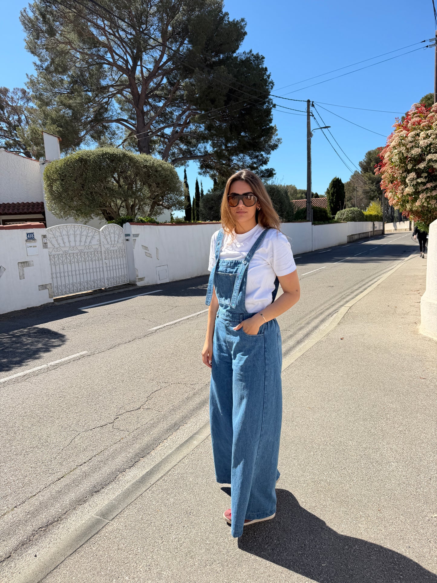 Salopette jeans « Sarah »