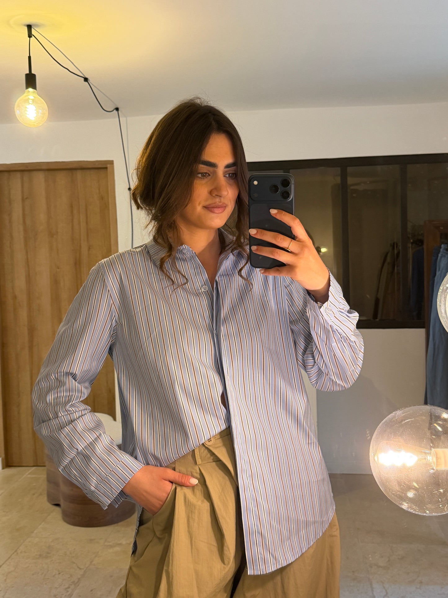 Chemise « Maya » rayures