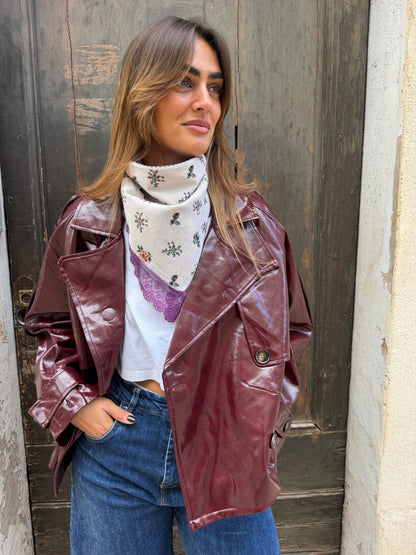 Veste vinyle « Lewis »
