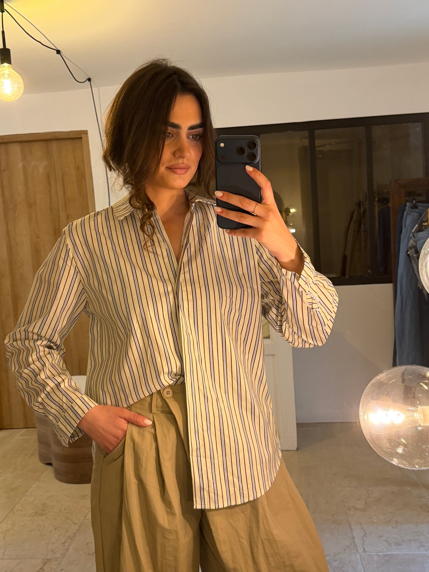 Chemise « Maya » rayures