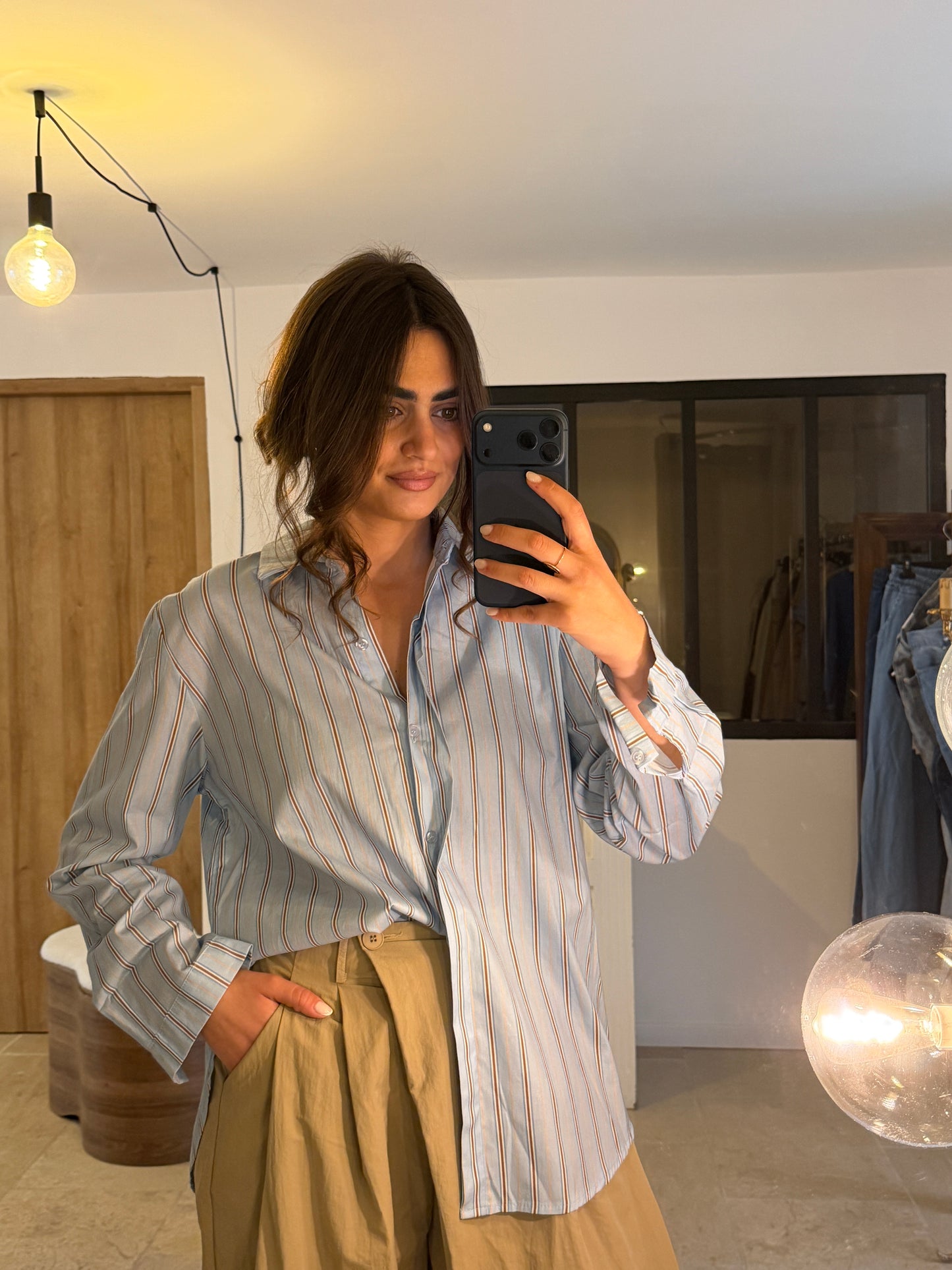 Chemise « Maya » rayures