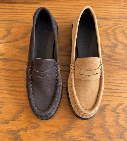 Mocassin cuir