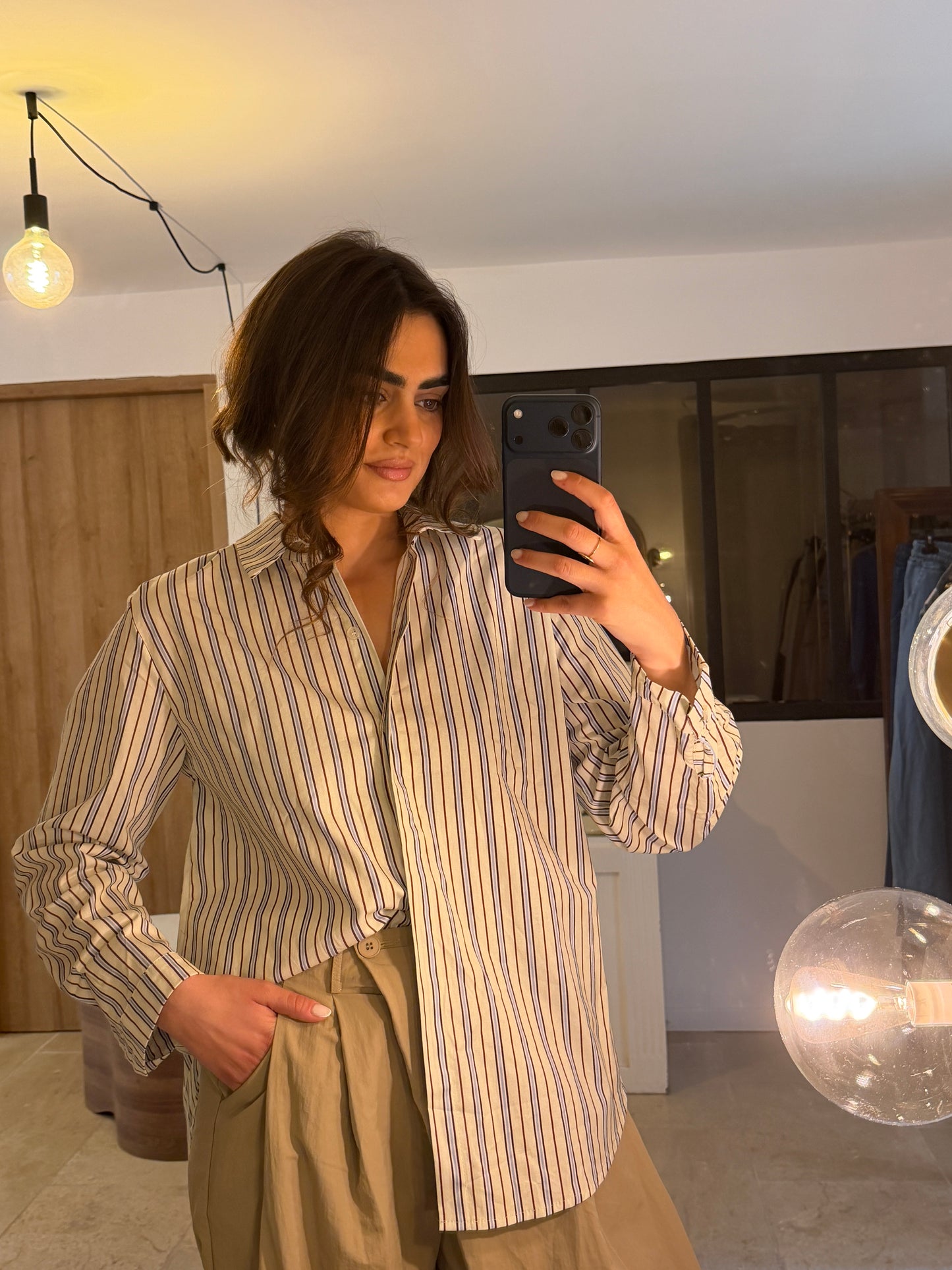 Chemise « Maya » rayures