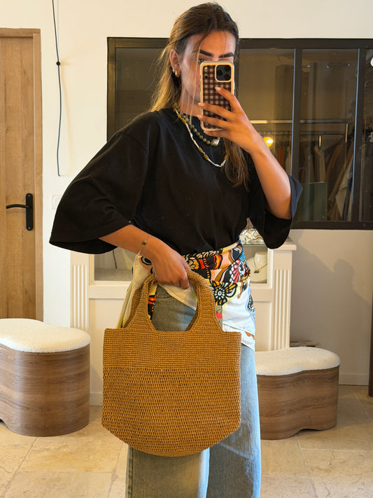 Panier raphia « Romy »
