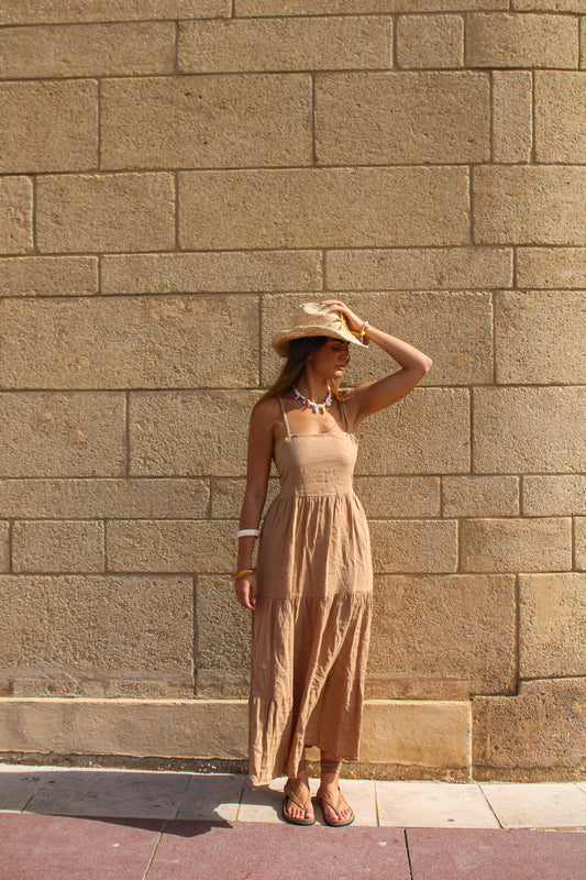 Robe lin "Millie"