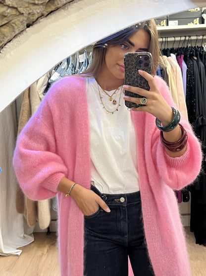 Gilet mohair "Clèo"